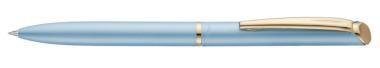 Pentel zselés rollertoll prémium fém EnerGel pastell kék 0,7 mm - fekete tintával + ajándék kék tollbetéttel